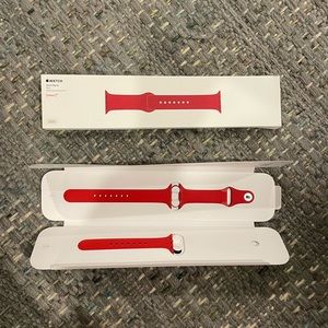 APPLE RED SPORT BAND